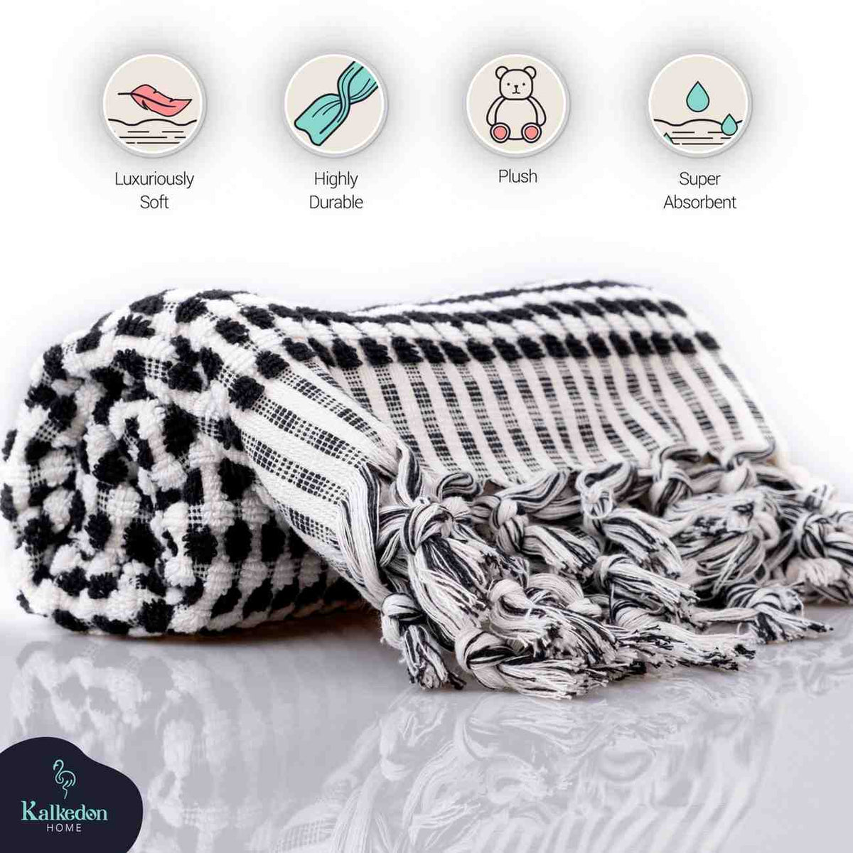 Pom Pom Hand Towel